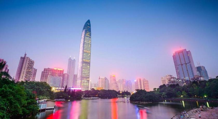Shang Pin Hotel Shenzhen Futian Exhibition Branch Εξωτερικό φωτογραφία